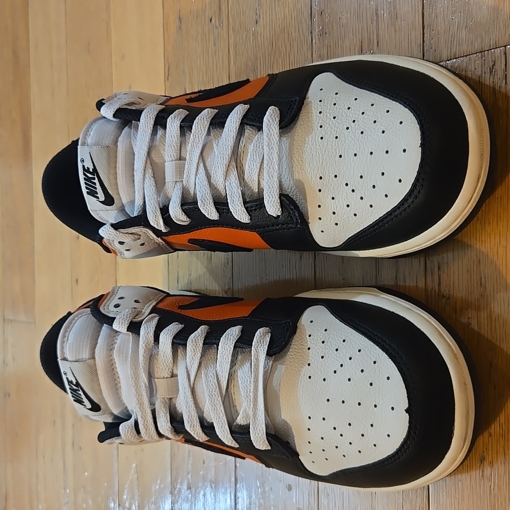 Nike Dunk Low Retro Phanthom Black/Vintage Coral Size M8.5/W10 HQ4988 030 - Picture 3 of 7